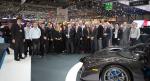 SCG003C team at SCG stand during 2015 Geneva Motor Show